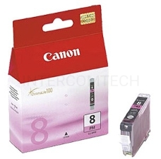 Картридж Canon CLI-8PM пурпурный, 450 стр, для Canon PIXMA-iP6600, iP6700, MP970, Pro 9000