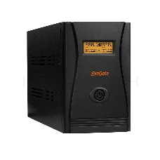 Источник бесперебойного питания ExeGate EP212519RUS Power  Smart ULB-1000 LCD <1000VA, Black, 4 евророзетки, USB>