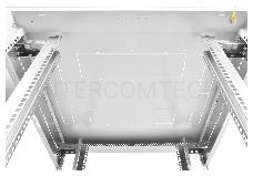 Шкаф телекоммуникационный напольный 42U (800x1000) дверь перфорированная (3 места), [ ШТК-М-42.8.10-4ААА ]