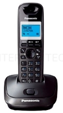 Телефон Panasonic KX-TG2511RUT (титан) {АОН, Caller ID,спикерфон на трубке,переход в Эко режим одним нажатием}