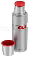 Термос для напитков Thermos SK2000 RCMS 0.47л. серый/красный (377630)