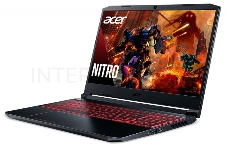 Ноутбук Acer Nitro 5 AN515-46-R6ER 15.6(1920x1080)/AMD Ryzen 5 6600H(3.3Ghz)/16384Mb/512SSDGb/noDVD/Ext:nVidia GeForce RTX3060(6144Mb)/Cam/BT/WiFi/war 1y/2.4kg/Black/noOS + EN kbd, Английская клавиатура