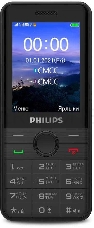 Мобильный телефон Philips E172 Xenium черный моноблок 2Sim 2.4 240x320 0.3Mpix GSM900/1800 FM microSD