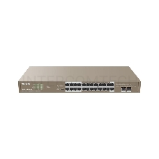 Коммутатор 24PORT 24POE TEG1126P-24-410W TENDA