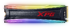 Твердотельный накопитель ADATA SPECTRIX S40G RGB SSD 2TB, 3D TLC, M.2 (2280), PCIe Gen 3.0 x4, NVMe, R3500/W1900, TBW 1280