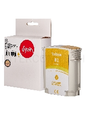 Струйный картридж Sakura C4913A (№82 Yellow) для HP, желтый, 72 мл.