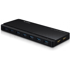 Сетевое оборудование TP-Link UH720 7 ports USB 3.0 Hub with 2 power charge ports (2.4A Max), Desktop, a 12V/4A Power Adapter included