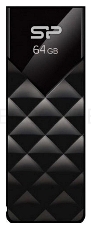 Флеш Диск Silicon Power USB Drive 64Gb Ultima U03 SP064GBUF2U03V1K {USB2.0, Black}