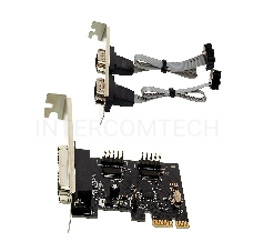 Контроллер Exegate EXE-303 PCI-E, 2*COM port + 1*LPT (OEM) EX281226RUS