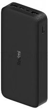 Внешний аккумулятор Xiaomi Mi Power Bank black (10000mAh, 2xUSB, QC3.0, Li-Pol, быстрая зарядка) (VXN4305GL)