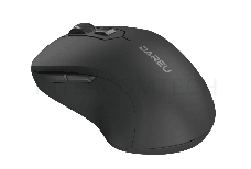 Мышь беспроводная Dareu LM115G Black (черный), DPI 800/1200/1600, ресивер 2.4GHz, размер 107x59x38мм