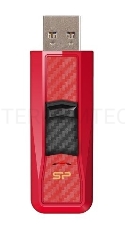 Флеш Диск 8Gb Silicon Power Blaze B50, USB 3.0, Красный