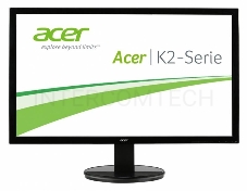 Монитор 19.5 Acer K202HQLAb черный TN+film LED 5ms 16:9 матовая 200cd 1366x768 D-Sub HD READY 2.9кг