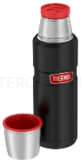 Термос для напитков Thermos SK2000 RCMB 0.47л. черный/серый (377425)