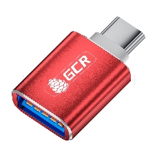 Переходник GCR USB Type C на USB 3.0, M/AF, серебряный, GCR-52302 GCR Переходник USB Type C на USB 3.0, M/AF, серебряный, GCR-52302