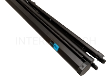 Экран 180x180см TriScreen 1:1 напольный рулонный ЧЕРНЫЙ 100