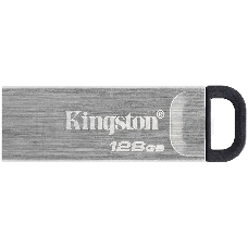 Флеш Диск Kingston 128Gb DataTraveler KYSON <DTKN/128GB>, (USB 3.2, 200 МБ/с при чтении, 60 МБ/с при записи)