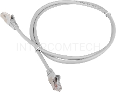 Кабель Patch cord Lanmaster TWT-45-45-2.0/S6-GY 2м FTP Cat 6 Grey