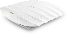 Потолочная гигабитная точка доступа TP-Link AC1750 Wireless MU-MIMO Gigabit Ceiling Mount Access Point, 450Mbps at 2.4GHz + 1300Mbps at 5GHz, 802.11a/b/g/n/ac wave 2, High Density, Seamless roaming 802.11k/v, Beamforming, Airtime Fairness, MU-MIMO, 802.3a