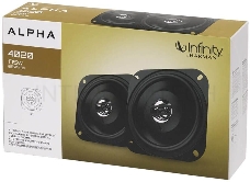 Колонки автомобильные Infinity Alpha 4020 (без решетки) 175Вт 88дБ 4Ом 10см (4дюйм) (ком.:2кол.) коаксиальные двухполосные