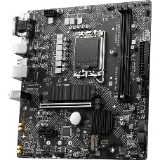 Материнская плата MSI PRO B660M-G DDR4 Soc-1700 Intel B660 2xDDR4 mATX AC`97 8ch(7.1) 2.5Gg+VGA+HDMI+DP