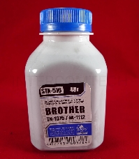 Тонер Brother TN 1075/1070/1060/1050/1040/1030/1020/1010/1000 HL-1112/1110/1111/1118 (фл,40г) B&W Standart фас. Россия