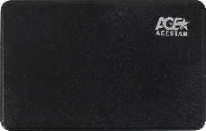 Внешний корпус для HDD AgeStar 3UB2P2 SATA III пластик черный 2.5