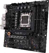 Материнская плата Asus TUF GAMING B650M-E WIFI SocketAM5 AMD B650 4xDDR5 mATX AC`97 8ch(7.1) 2.5Gg RAID+HDMI+DP