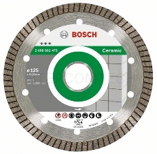 Диск алм. BOSCH Best for Ceramic Extraclean Turbo 125x22 турбо (2.608.602.479)  125 Х 22 турбо