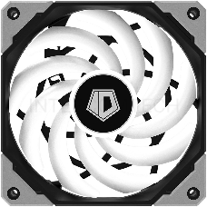 Вентилятор ID-COOLING NO-12015-XT-ARGB 120x120x15мм (40шт./кор, PWM, Low Noise, супер-тонкий, ARGB, резиновые углы, черный, 500-2000об/мин)  BOX