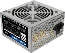 Блок питания Aerocool 450W Retail ECO-450W ATX v2.3 Haswell, fan 12cm, 400mm cable, power cord, 20+4P, 12V 4P, 1x PCI-E 6P, 2x SATA, 2x PATA, 1x FDD