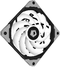 Вентилятор ID-COOLING NO-12015-XT-ARGB 120x120x15мм (40шт./кор, PWM, Low Noise, супер-тонкий, ARGB, резиновые углы, черный, 500-2000об/мин)  BOX