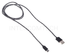 Кабель Buro Braided USB A(m)-USB Type-C (m) 1м (BHP RET TYPEC1)