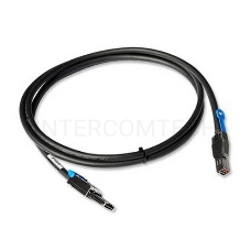 Кабель LSI CBL-SFF8644-8088-20M  (LSI00337) длина 2м,наконечники: SFF8644(контроллер)-SFF8088(внеш.устройство)