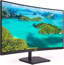 Монитор 27 Philips 271E1SCA/00 Black (VA, изогнутый, 1920x1080, 4 ms, 178°/178°, 250 cd/m, 3000:1, +HDMI, +MM)