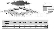 Индукционные варочные панели Weissgauff HI 640 BSC