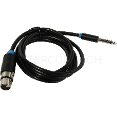 Кабель Vention аудио Jack 6.5 M/XLR F - 1.5м BBEBG