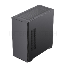 Компьютерный корпус E-ATX, без блока питания/ Gamemax Quest E-ATX case, black, w/o psu, w/1xUSB3.0+2xUSB2.0+1xTYpe-C Gen2, Combo Audio, w/1x12cm Black Fan (FN-12WFBK)