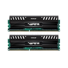 Модуль памяти Patriot DIMM DDR3 16Gb KIT (8GbX2)  VIPER3 1600MHz CL10 [PV316G160C0K] Black Mamba