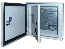 Корпус метал. учетный навес. 300х310х150 1-фазн. 12мод. DEKraft 30410DEK