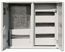 Корпус метал. учетный навес. 2-двер 520х585х160 3-фазн 48мод. DEKraft 30404DEK