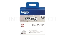 Пленочная клеящаяся лента Brother DK22212 (белая, ширина 62 мм x 15.24 м)