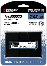 Накопитель SSD Kingston Enterprise SSD   240G DC1000B M.2 2280 Enterprise NVMe Gen3 x4 (R3400/W600MB/s) (Data Center)