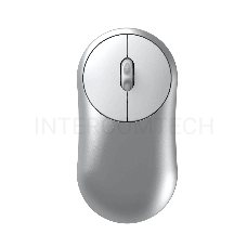Мышь беспроводная Dareu LM166D Silver (серебристый), DPI 1200, ресивер 2.4GHz+BT, размер 109x56x32мм