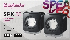 Колонки DEFENDER SPK 35 (2.0 ,5 Вт, питание от USB)