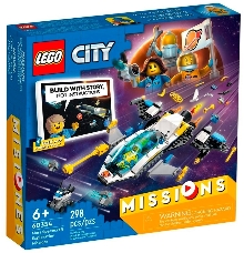 Конструктор Lego City Missions Mars Spacecraft Exploration Missions пластик (60354)