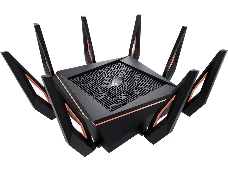 Маршрутизатор ASUS GT-AX11000 Tri-band WiFi 6(802.11ax) Gaming Router –Worlds first 10 Gigabit Wi-Fi router with a quad-core processor, 2.5G gaming port, DFS band, wtfast, Adaptive QoS, AiMesh for mesh wifi system