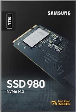 Накопитель SSD Samsung 1Tb M.2 980 MZ-V8V1T0BW (R3500/W3000MB/s) (PCI-E NVMe)