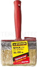 Макловица STAYER MASTER UNIVERSAL, светлая щетина, пластмассовый корпус, 3х10см