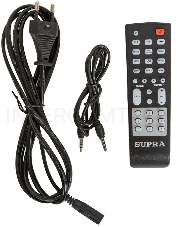 Минисистема Supra SMB-1200 черный 1200Вт FM USB BT SD